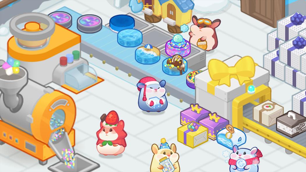 Hamster cake factory Mod ဖန်သားပြင်ဓာတ်ပုံ 1