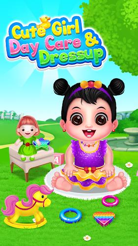 Cute Girl Daycare & Dress up Tangkapan skrin 0