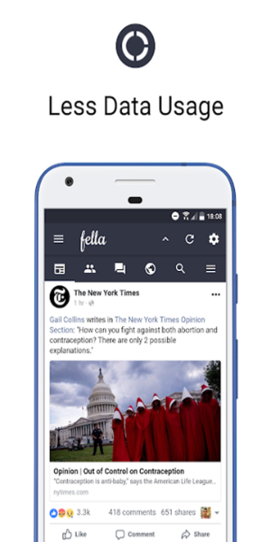 Fella for Facebook ဖန်သားပြင်ဓာတ်ပုံ 1