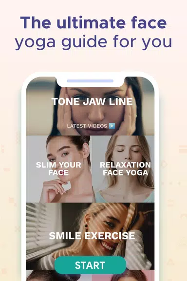 Face Yoga Exercise & Massage Screenshot 2