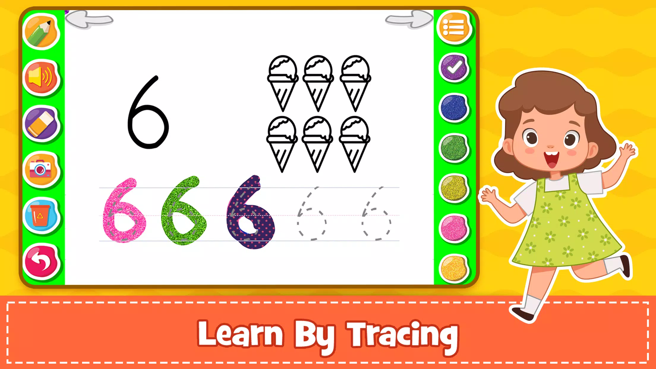 ABC Tracing Preschool Games 2+ ဖန်သားပြင်ဓာတ်ပုံ 1