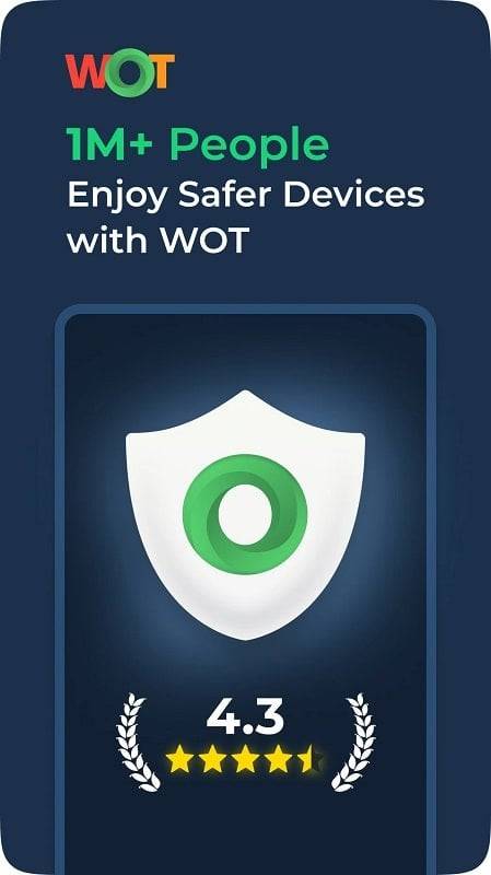 WOT Mobile Security Protection स्क्रीनशॉट 1