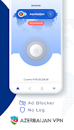 VPN Azerbaijan - Get AZE IP Captura de pantalla 1