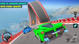 Schermata Ramp Car Game: Car Stunt Games 1