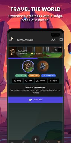 SimpleMMO (MMORPG - PVP - RPG)应用截图第0张