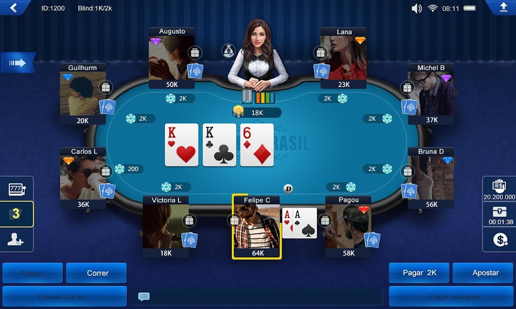 Poker Brasil HD Screenshot 1