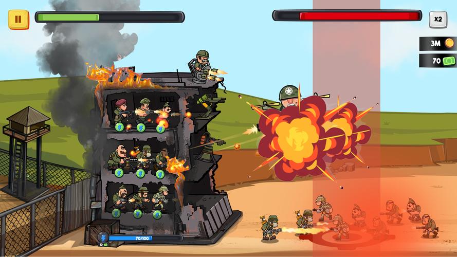 World War Army Defense: TD WW2 Скриншот 0