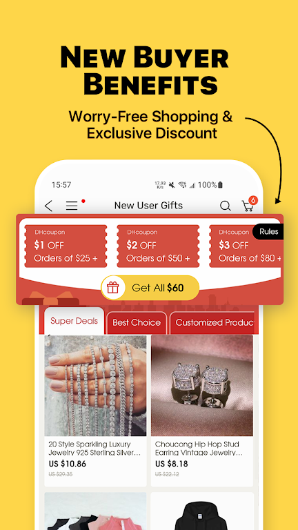 Schermata DHgate-online wholesale stores 1