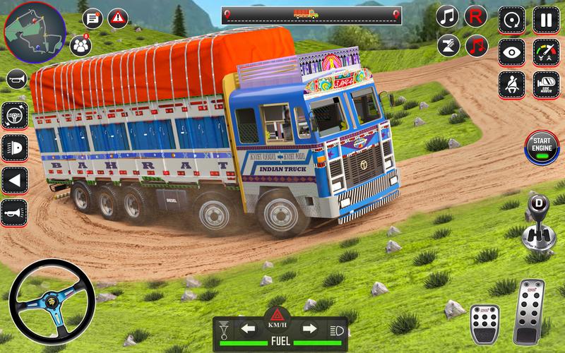 Indian Truck Drive Truck Games 스크린샷 2