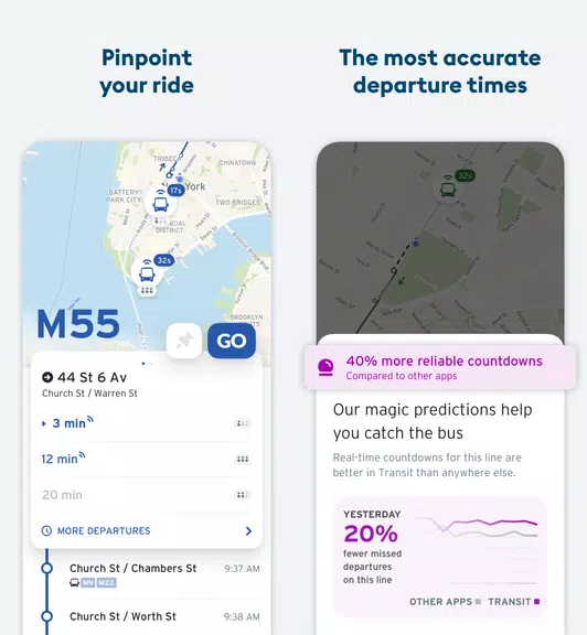Transit • Subway & Bus Times应用截图第1张