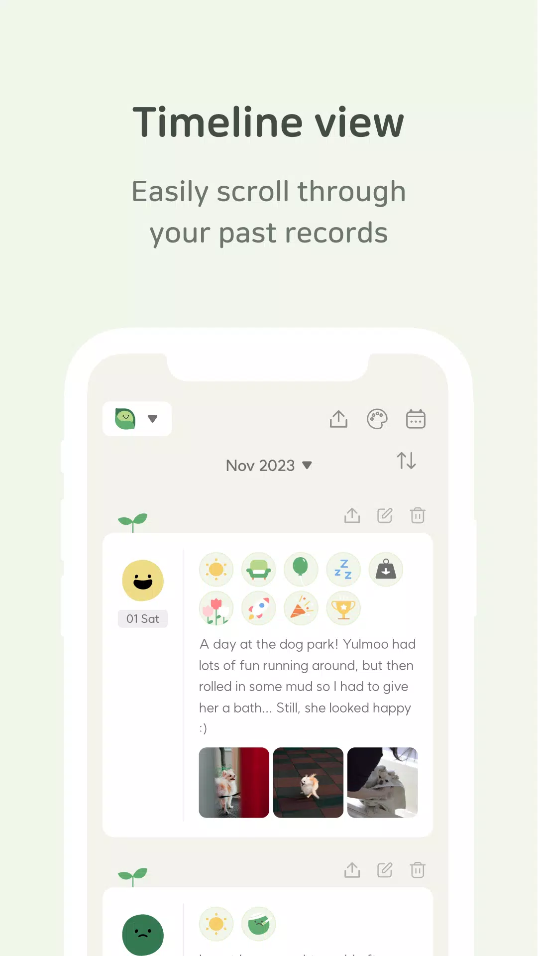 DailyBean: Simplest Journal Screenshot 3