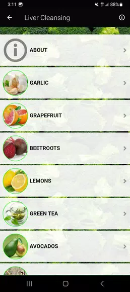 Top Liver Cleansing Superfoods Screenshot 0