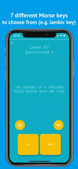 Morse Mania: Learn Morse Code Ảnh chụp màn hình 2
