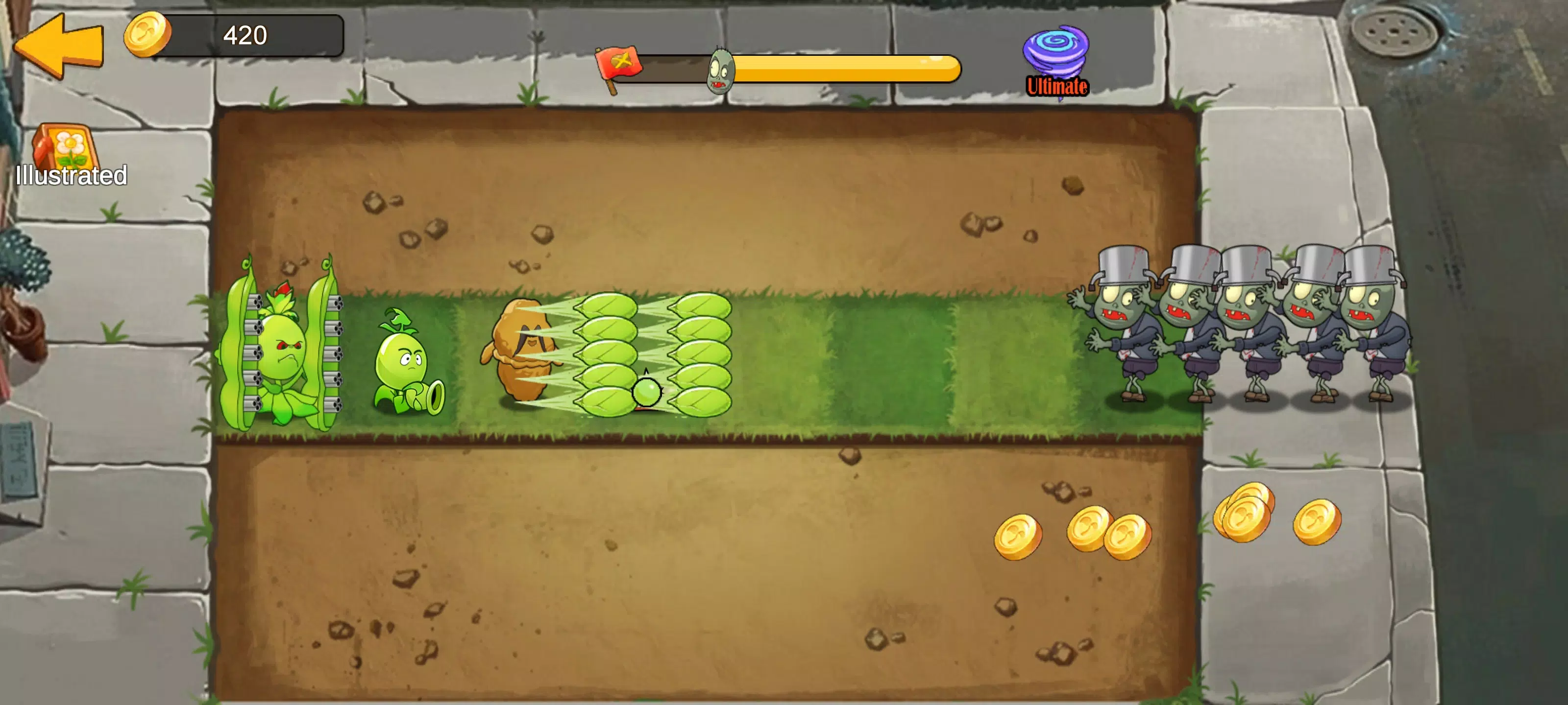 Merge Plants – Defense Zombies Ảnh chụp màn hình 2