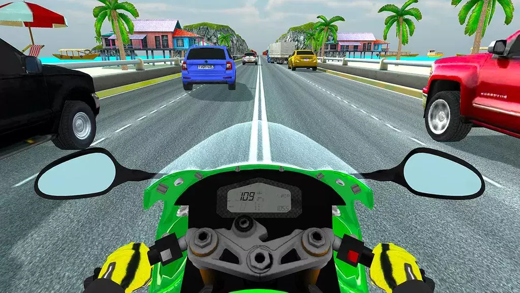 Highway Traffic Rider - 3D Bik ภาพหน้าจอ 2