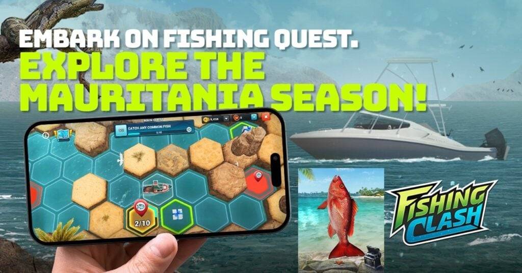 Fishing Clash Introduces Seasons with New Quests and Fisheries Set in Mauritania