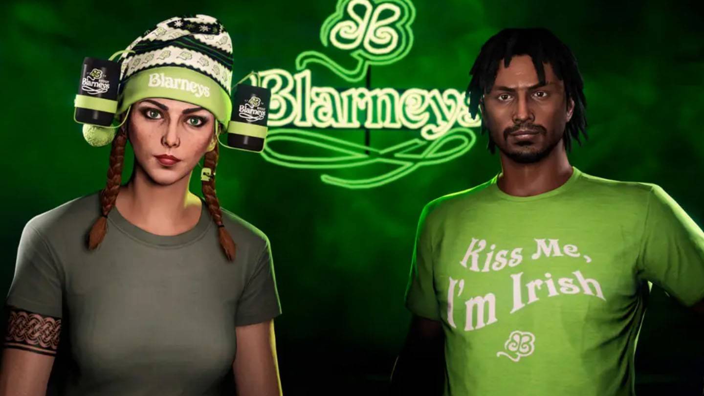 GTA Online feiert den St. Patrick's Day mit kostenlosen Geschenken und Boni