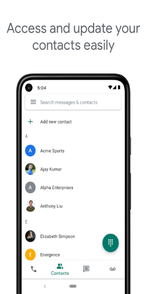 Google Voice Ảnh chụp màn hình 2