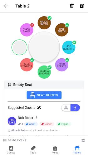 Table Tailor: Seating Planner Ảnh chụp màn hình 1