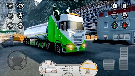 Euro Cargo Truck Simulator Pro Tangkapan skrin 2