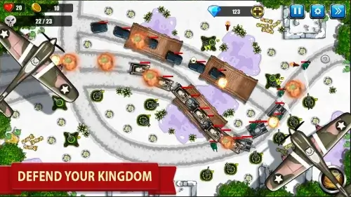 TD - War Strategy Game Capture d'écran 1