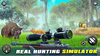 Safari Animal Hunter Simulator Screenshot 0