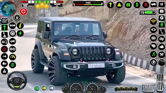 Offroad Jeep Driving:Jeep Game Ekran Görüntüsü 1