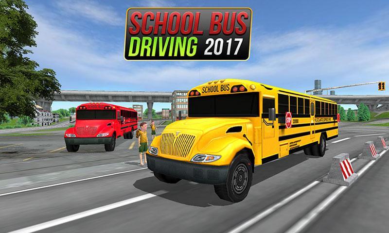 School Bus Driving Game Schermafbeelding 0