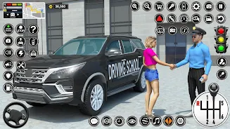 Driving School: Real Car Games Schermafbeelding 1