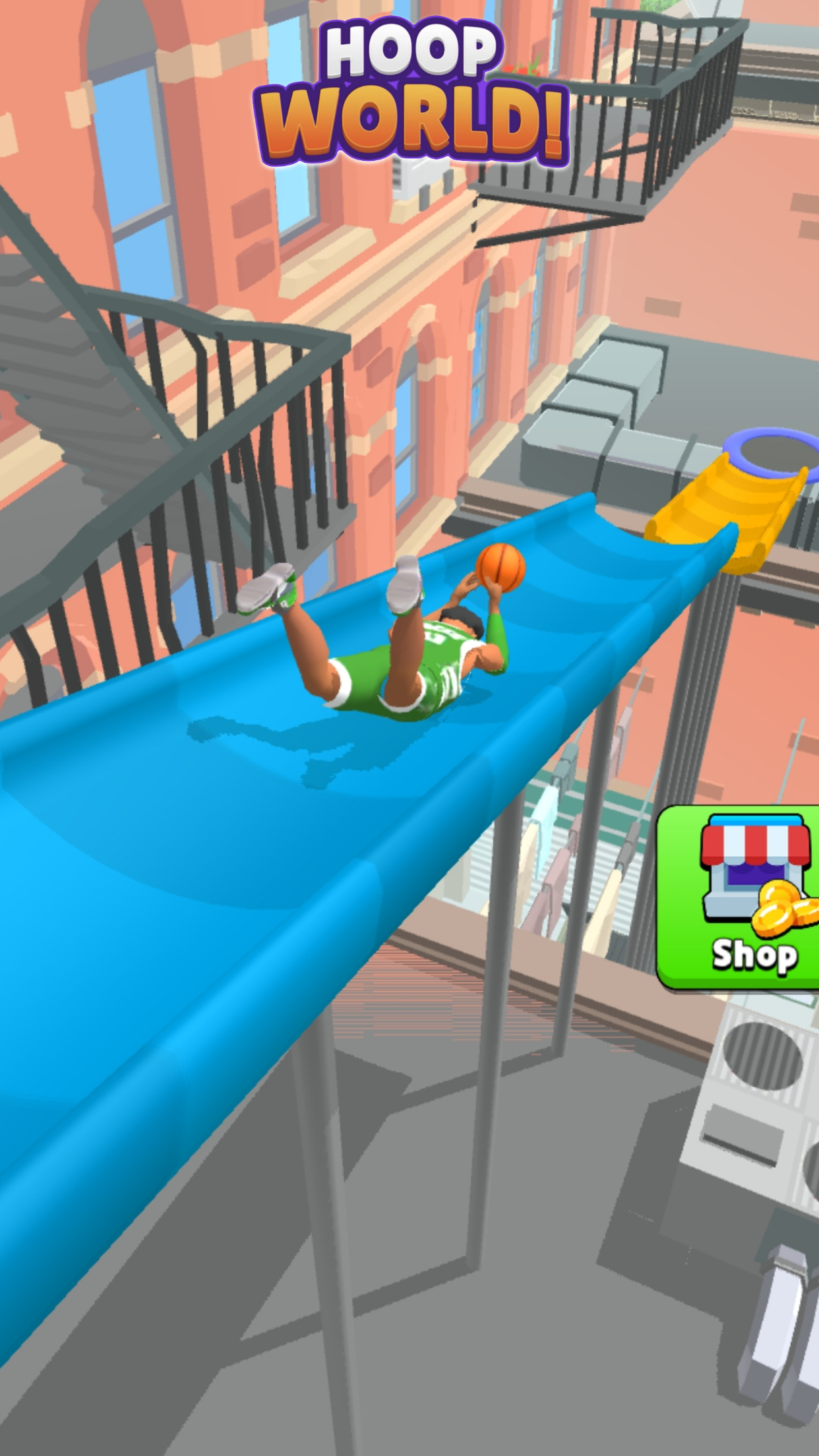 Hoop World: Flip Dunk Game 3D Скриншот 0