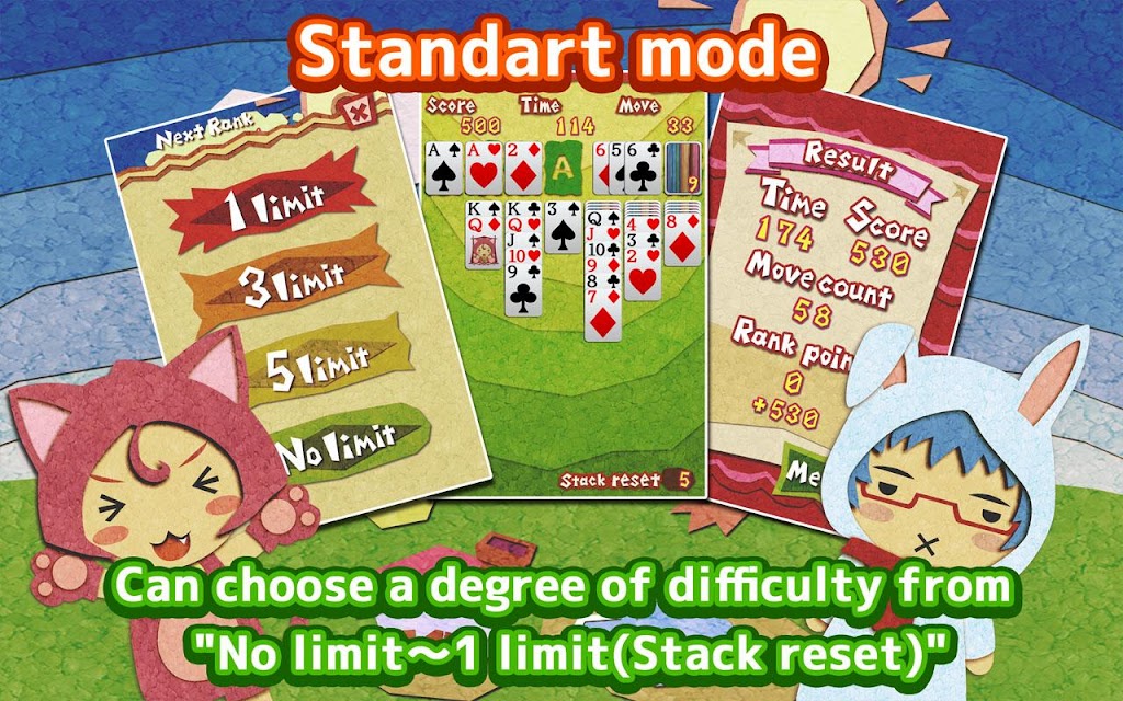 Let's Play Klondike Solitaire スクリーンショット 1