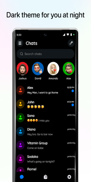 Messenger: Text Messages, SMS Schermafbeelding 2