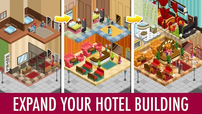Hotel Tycoon Empire スクリーンショット 3
