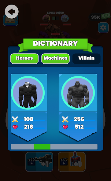 Merge Master Superhero Battle Mod应用截图第3张