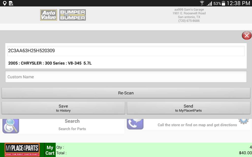 Beta-MyPlaceForParts-Tablet ภาพหน้าจอ 0