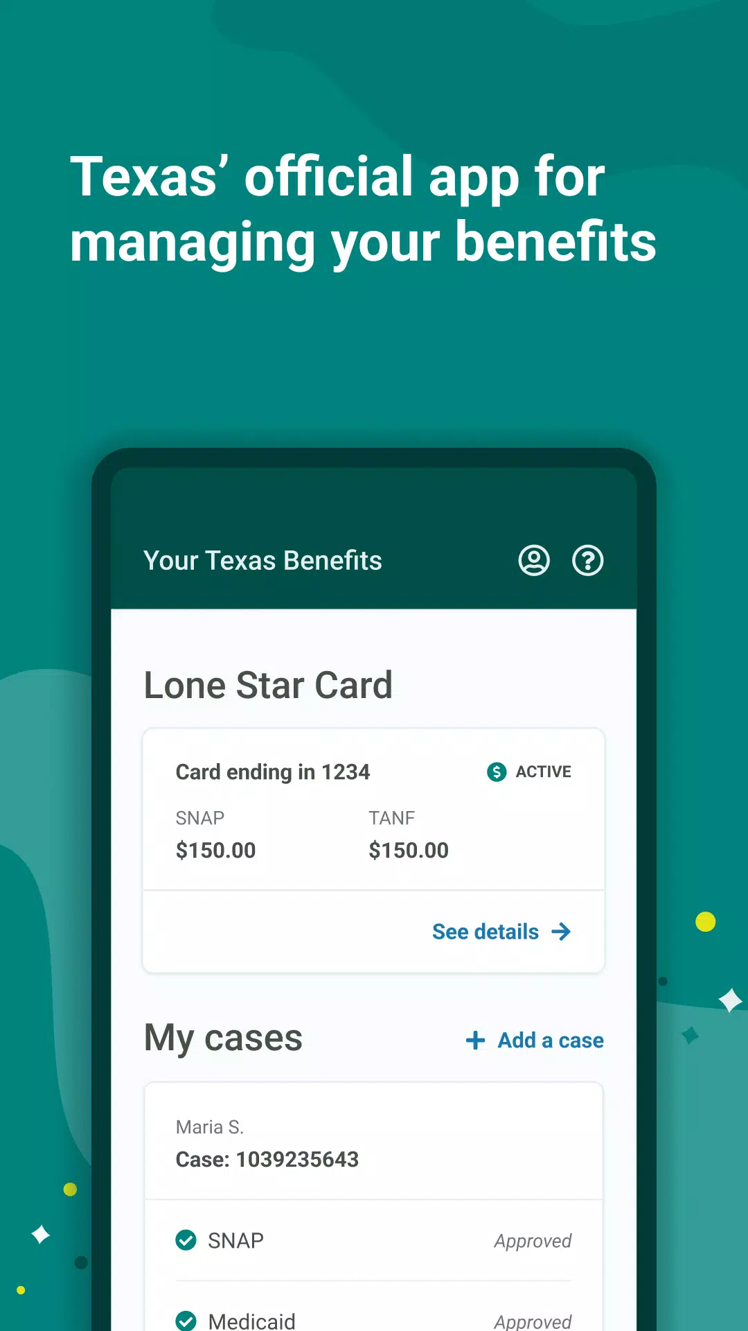 Your Texas Benefits Tangkapan skrin 0