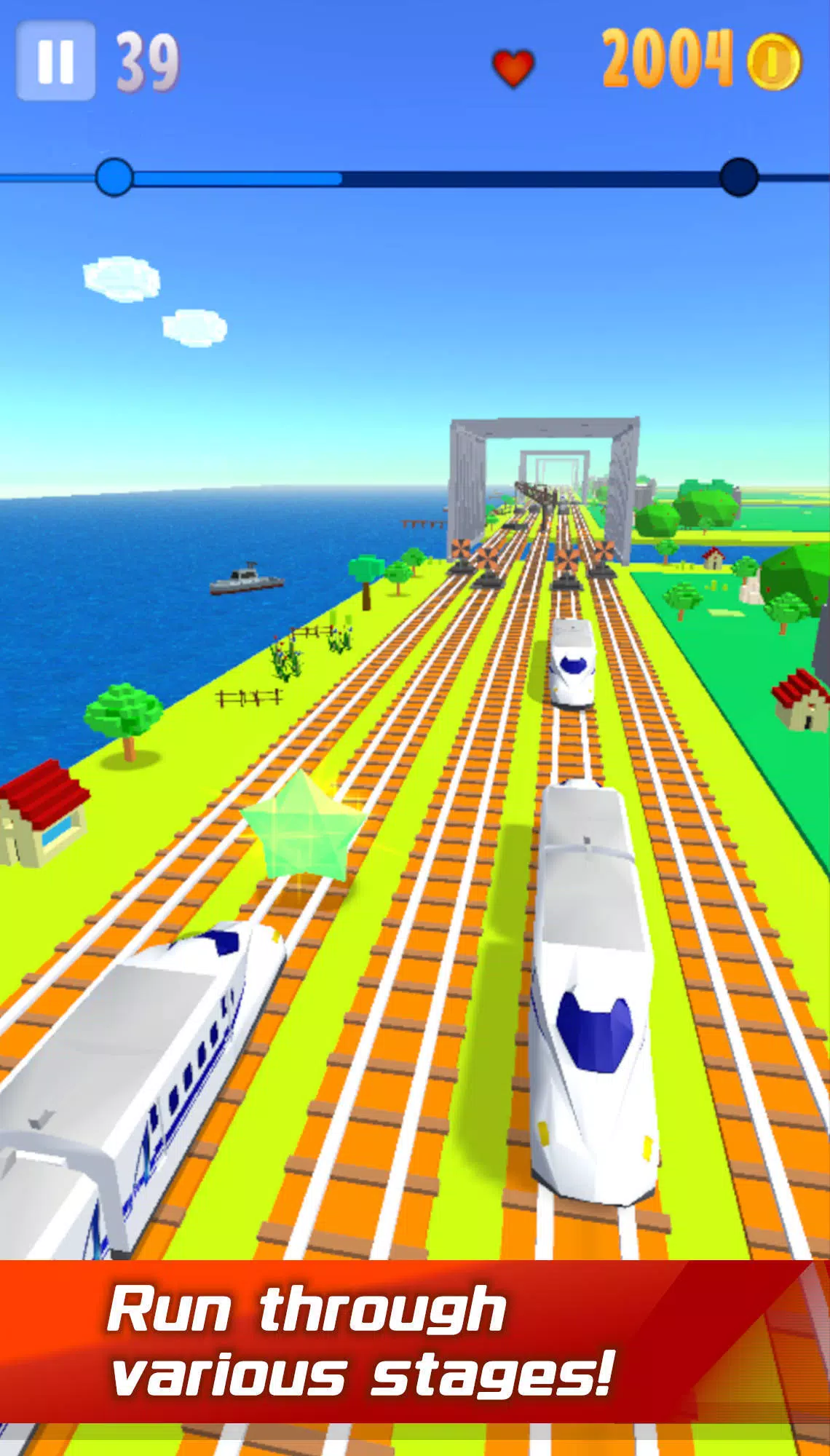 Super Train Run -Shinkansen- Screenshot 1