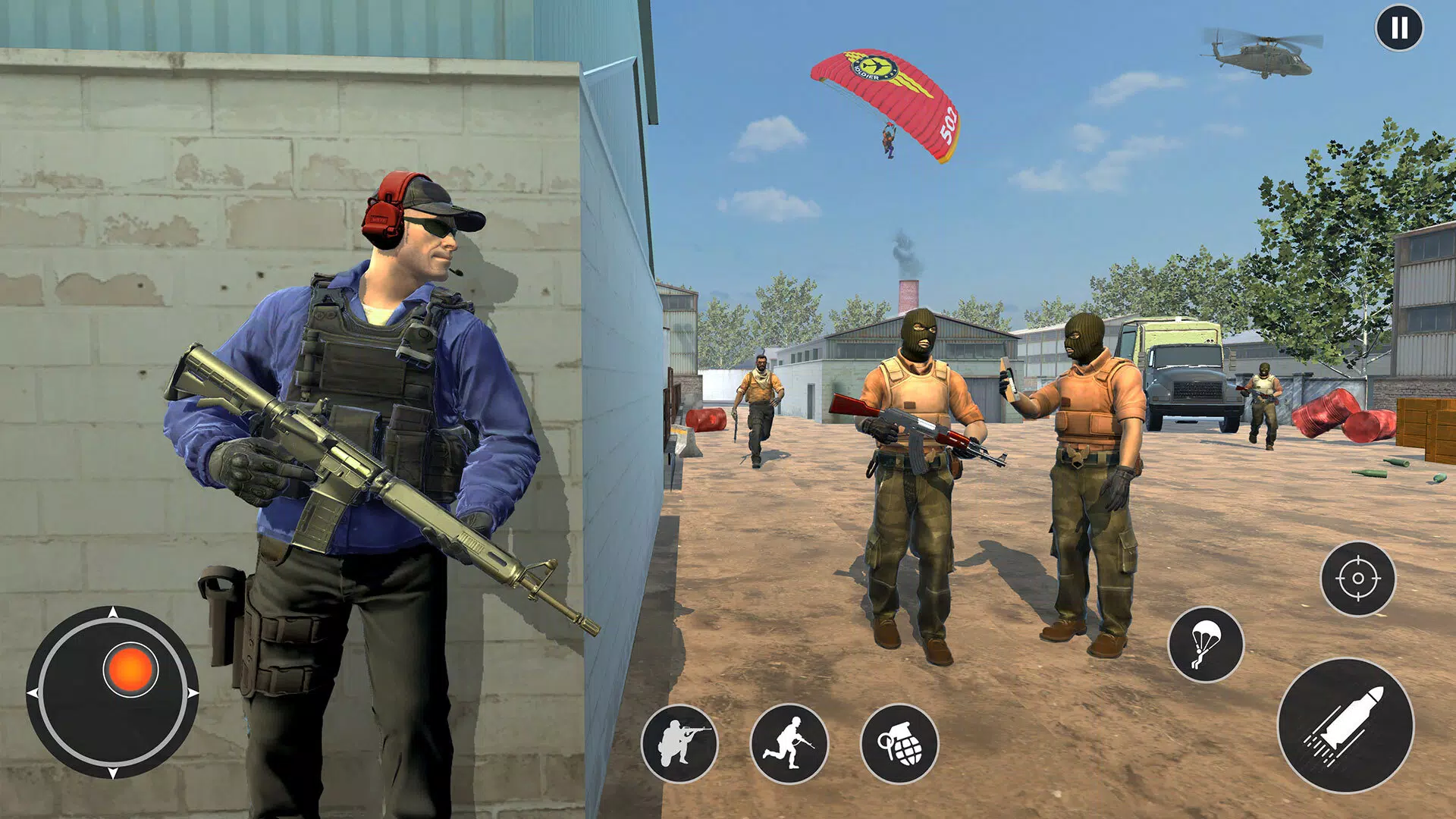 Last Commando Gun Game Offline應用截圖第1張
