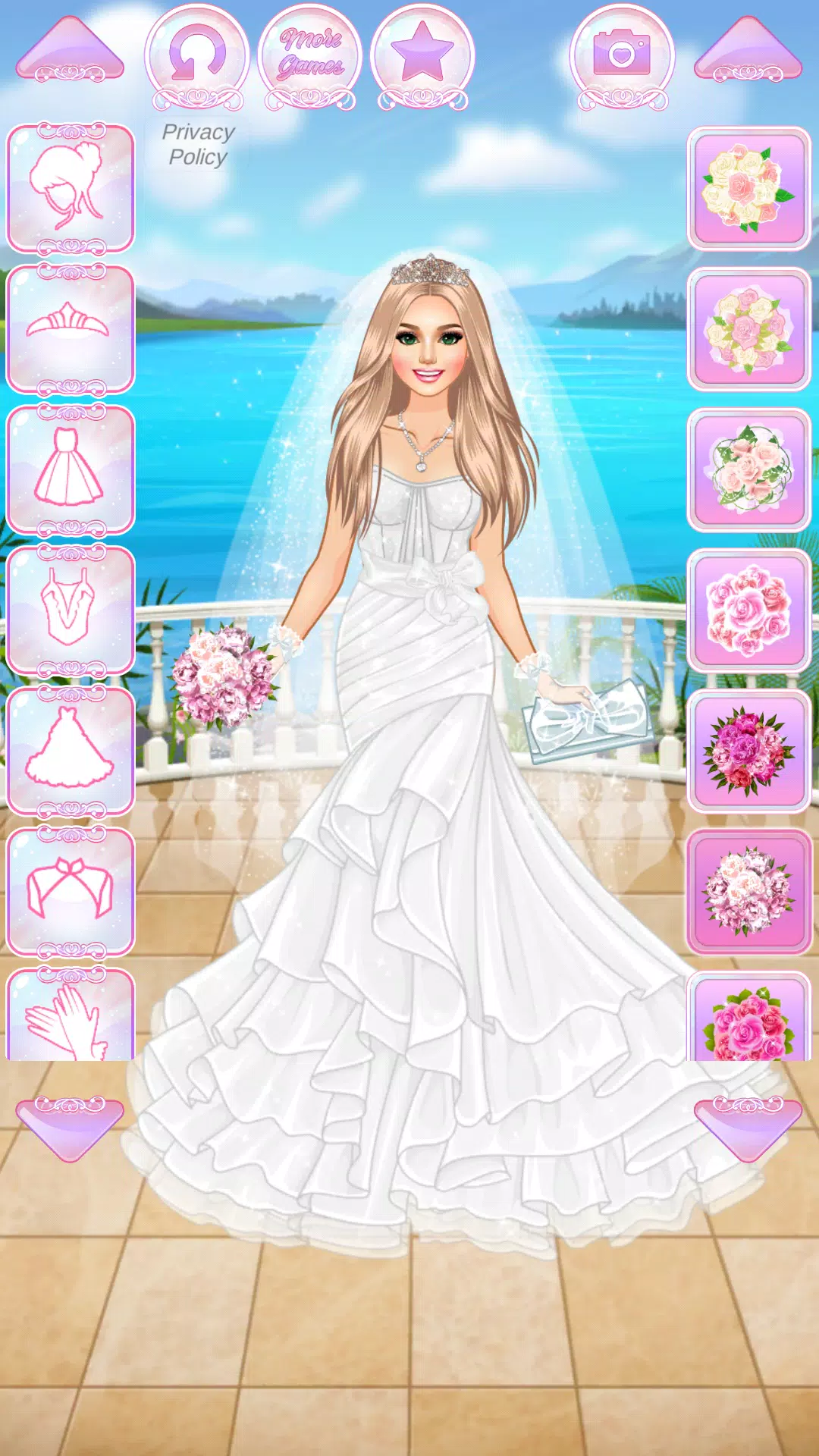 Modell Hochzeit Ankleidespiel Screenshot 1