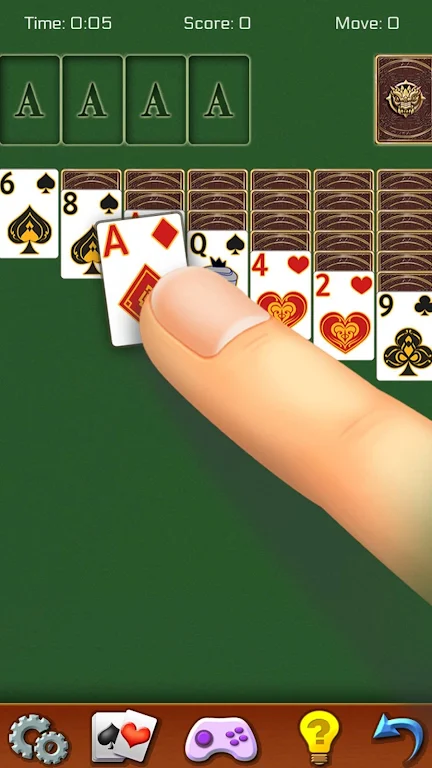 Solitaire+™ Скриншот 1