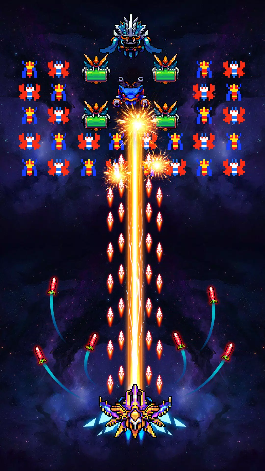 Falcon: Classic Space Invaders Screenshot 1