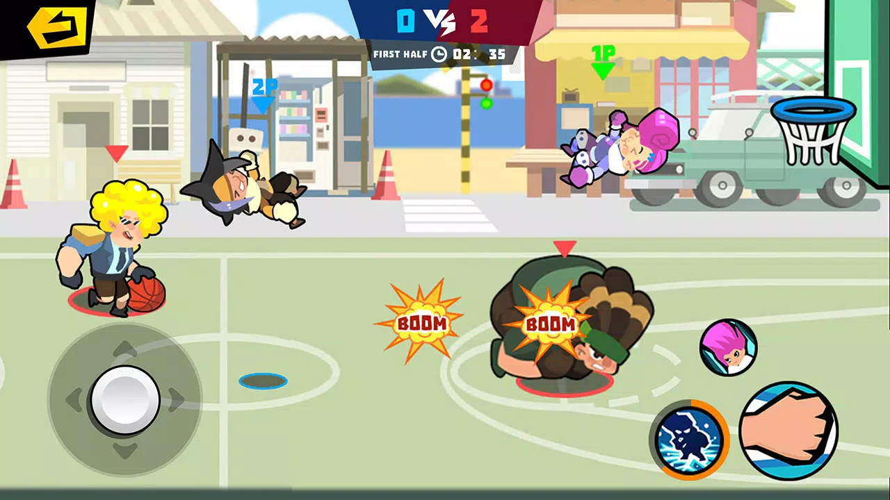 Combat Basketball- Sharp War スクリーンショット 3