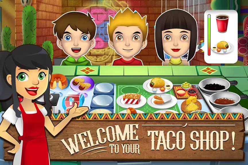 My Taco Shop: Food Game Скриншот 0