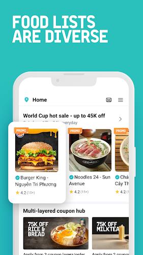 BAEMIN - Food delivery app Ảnh chụp màn hình 3