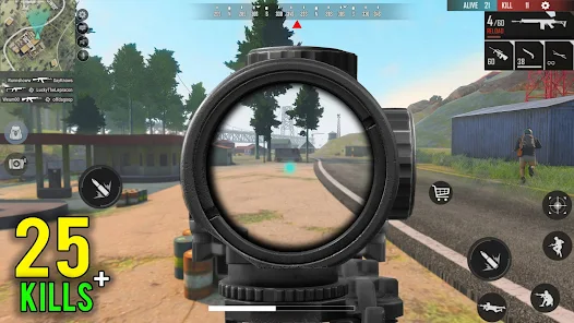 Modern Commando Strike Online স্ক্রিনশট 1