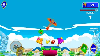 Schermata Pipa Layang Kite Flying Game 2