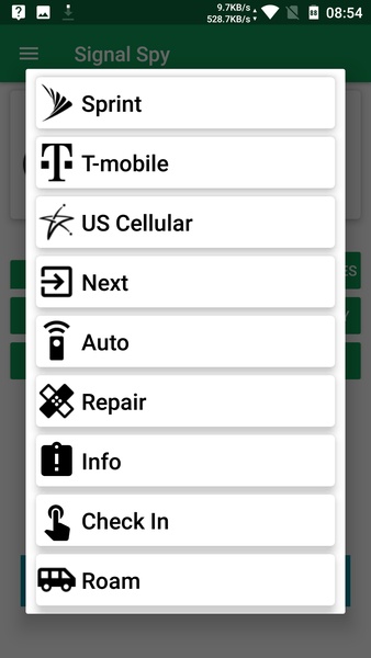 Signal Spy Captura de tela 1