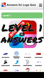 Answers for Logo Quiz Tangkapan skrin 1