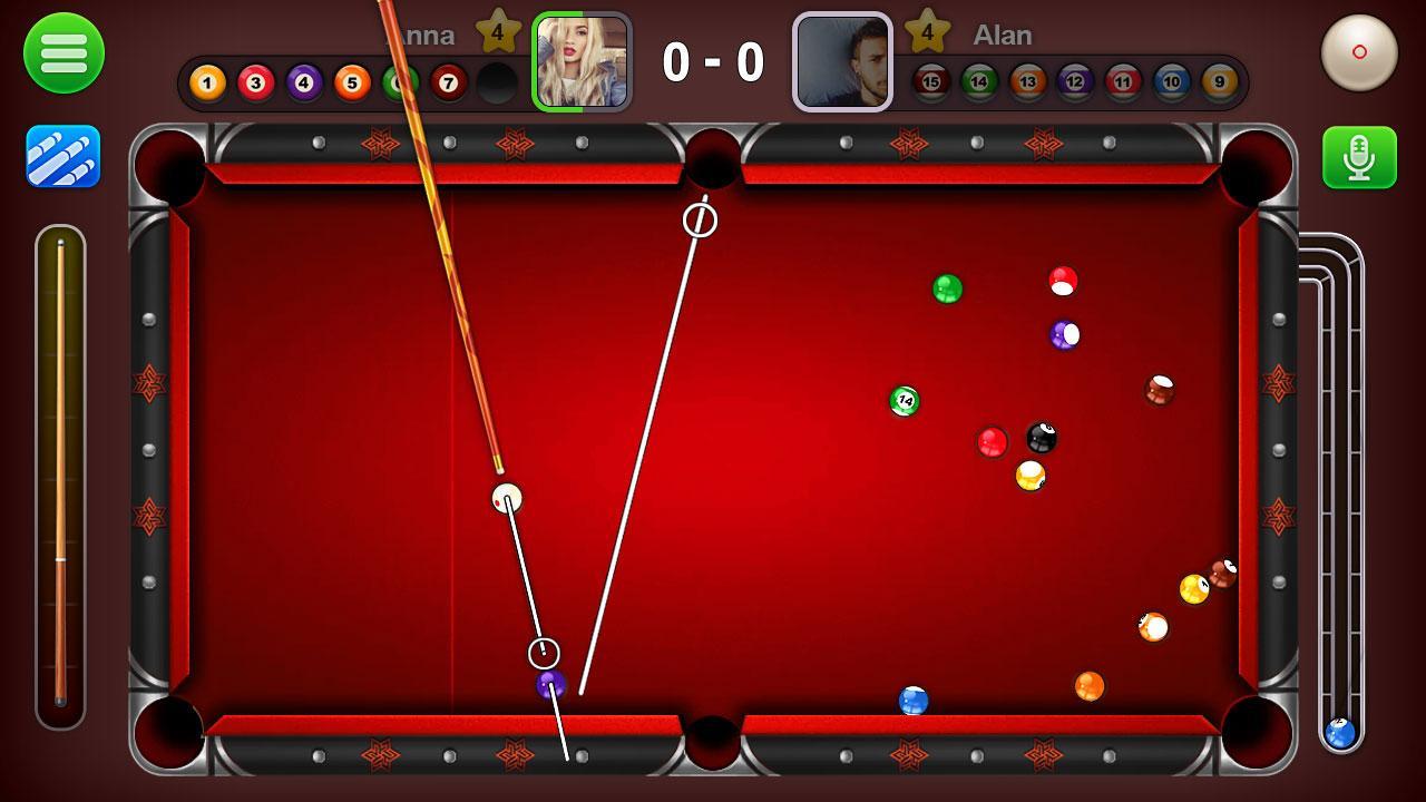 Schermata 8 Ball Live - Billiards Games 0