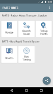 RMTS BRTS Time Table Screenshot 2